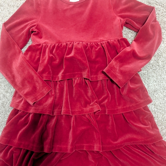 Hanna Andersson Other - Hanna Andersson Red Velvet Kids Formal Dress